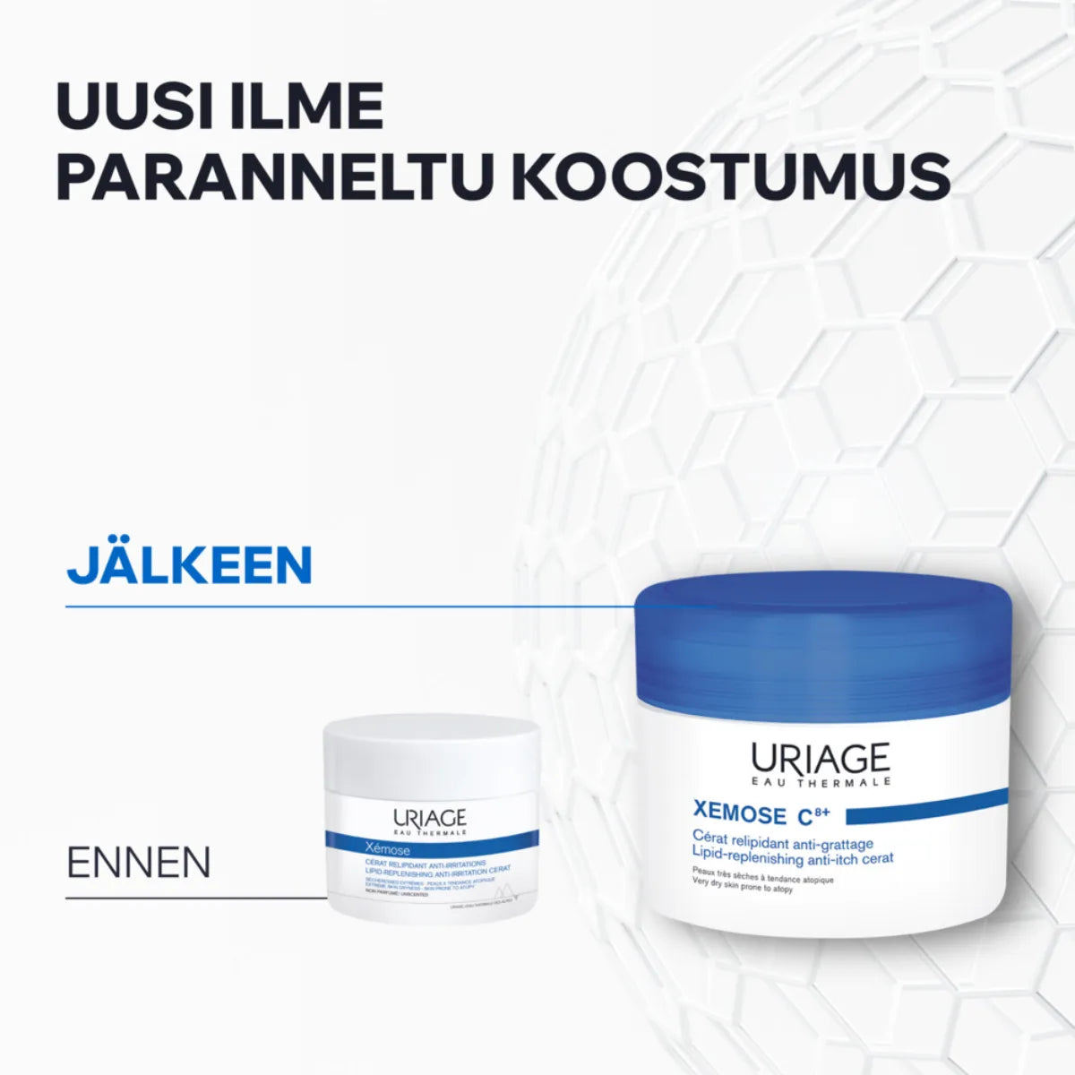Uriage Xemose C8+ Anti-Itch Cerat paranneltu koostumus