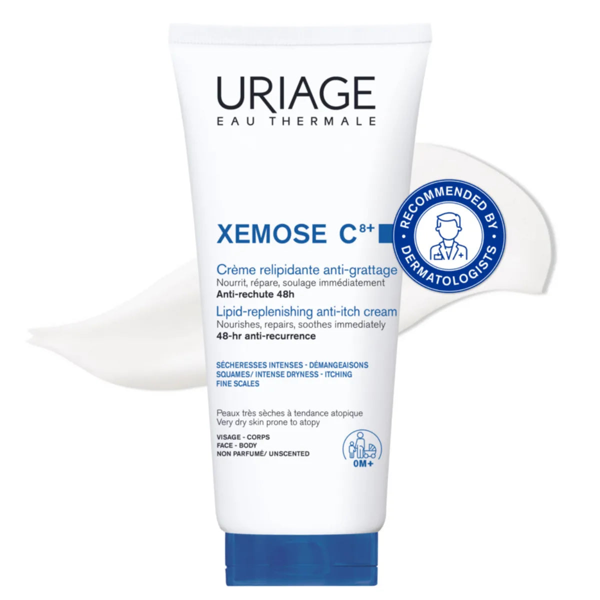 Uriage Xemose C8+ Anti-Itch Cream 200 ml atooppiselle iholle