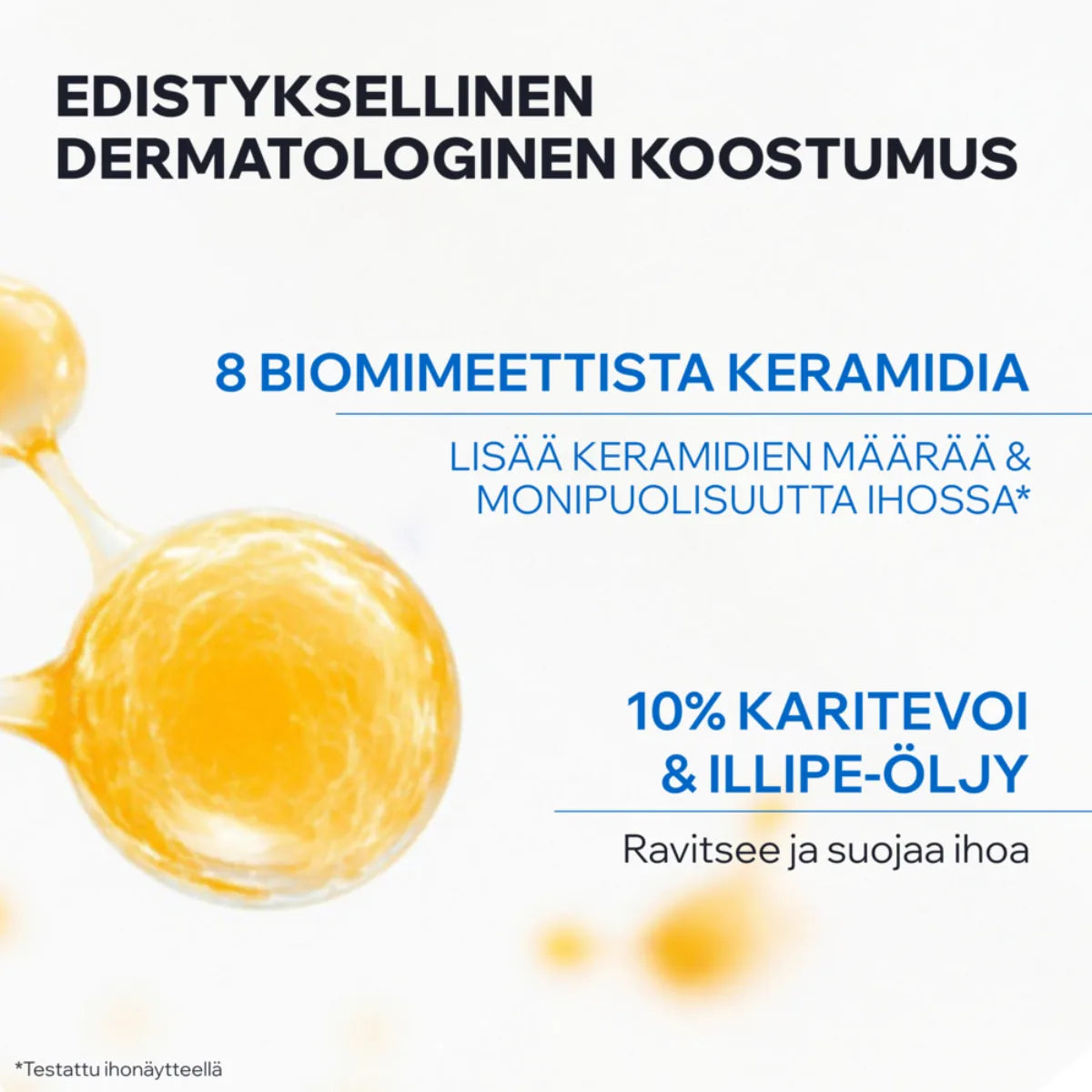 Uriage Xemose C8+ Anti-Itch Balm 200 ml sisältää biomimeettisiä keramideja