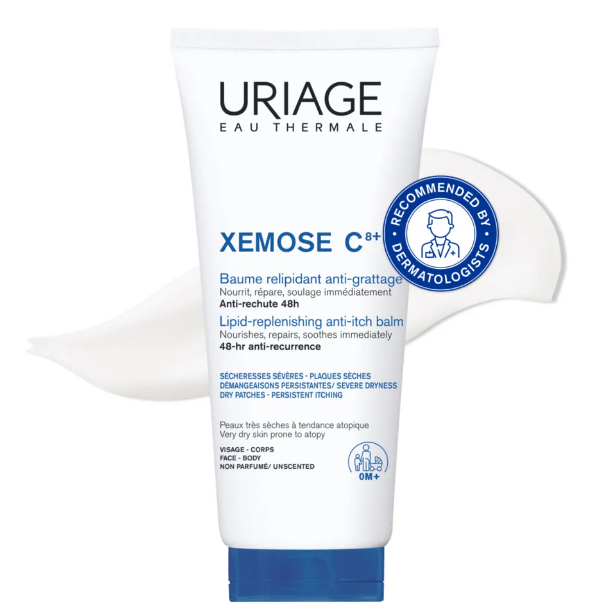 Uriage Xemose C8+ Anti-Itch Balm 200 ml ihotautilääkärien suosittelema