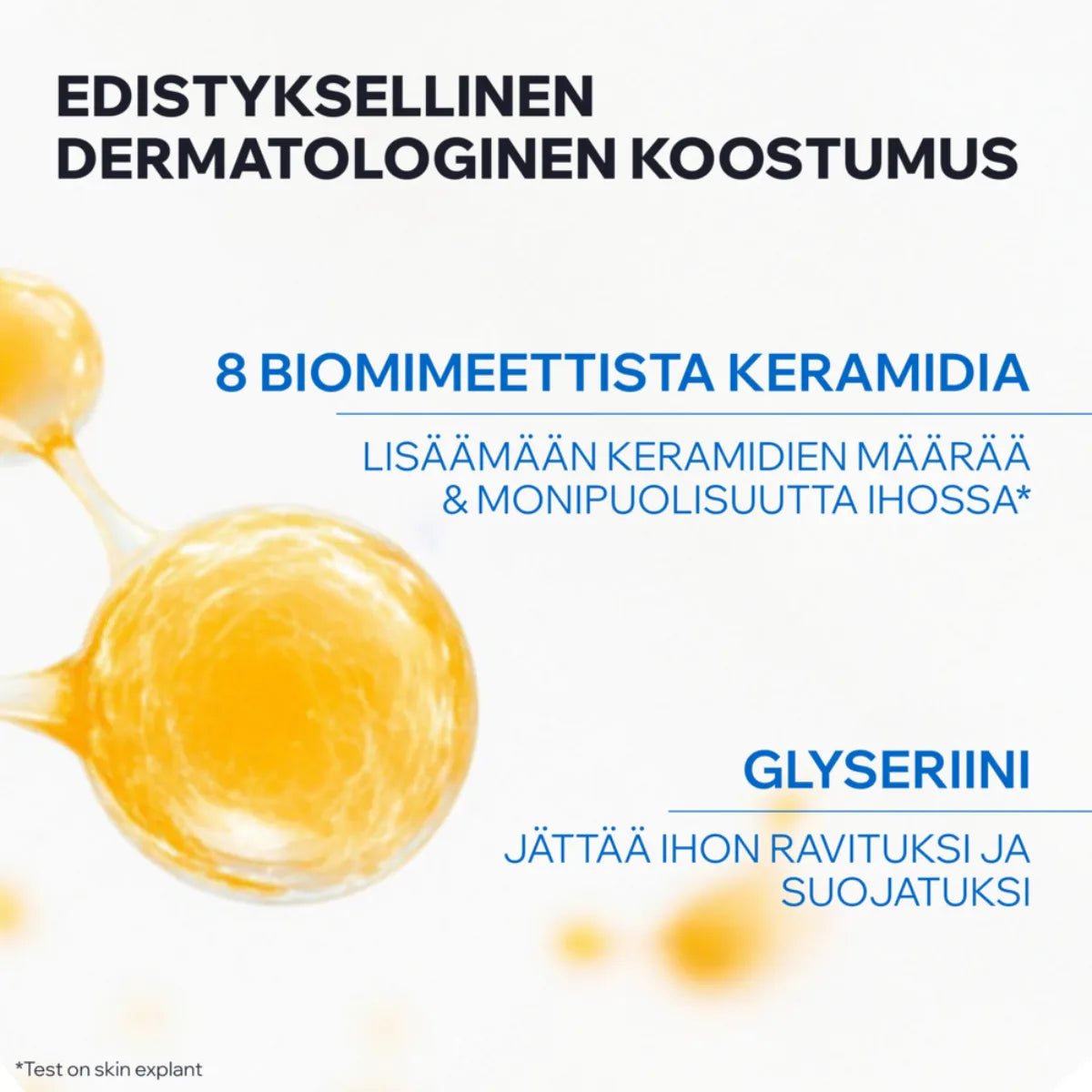 Uriage Xemose C8+ Syndet Gentle Cleanser sisältää glyseriiniä