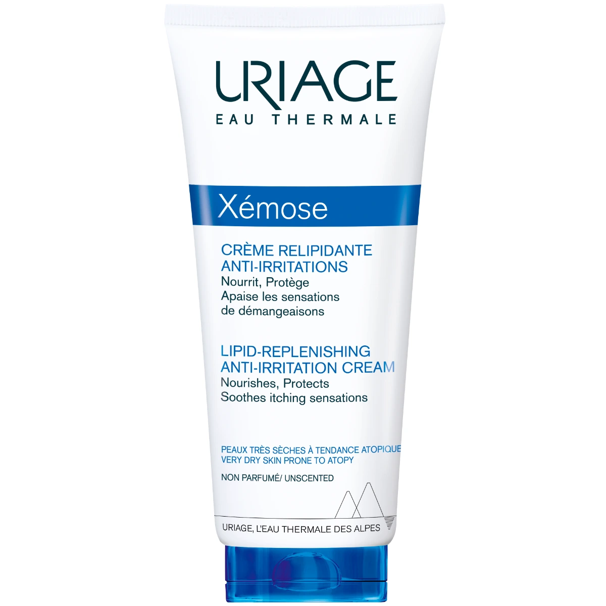 Uriage Xemose Lipid-Replenishing Anti-Irritation Cream 200 ml kutinaa lievittävä voide kutisevalle atooppiselle iholle