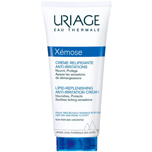 Uriage Xemose Lipid-Replenishing Anti-Irritation Cream 200 ml kutinaa lievittävä voide kutisevalle atooppiselle iholle
