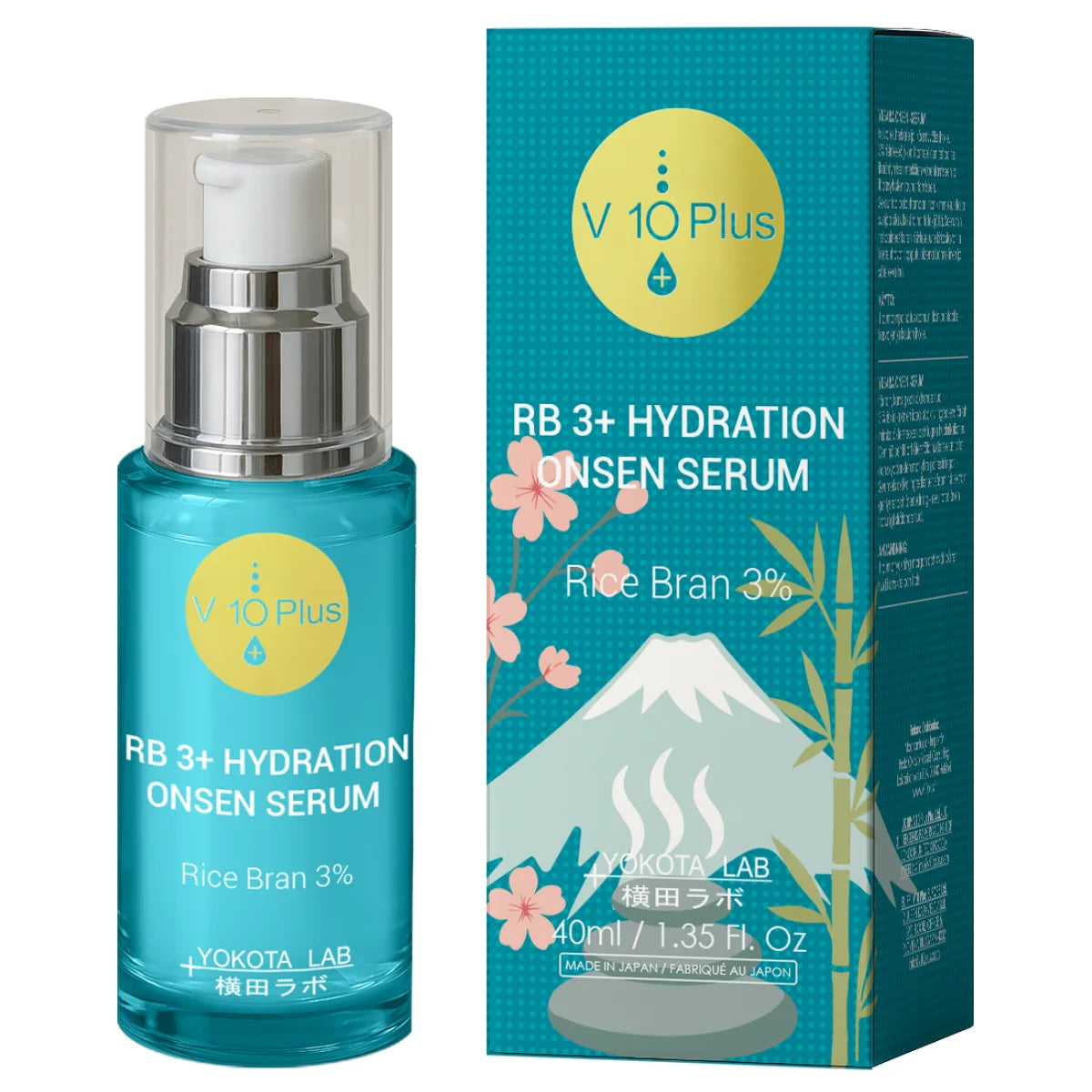 V10 Plus RB 3+ Onsen -seerumi 40 ml