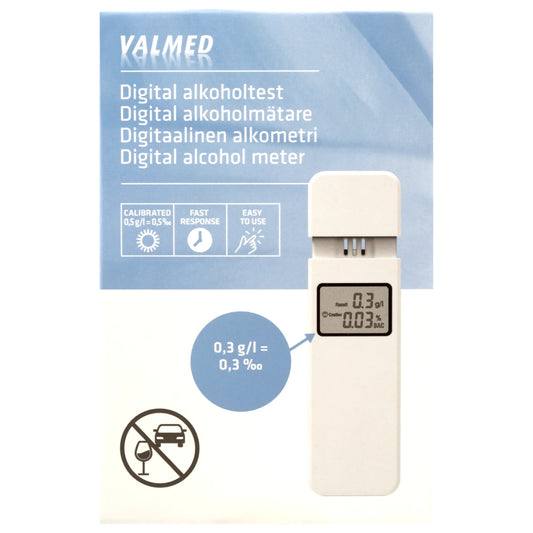 Valmed Digitaalinen alkometri 1 kpl