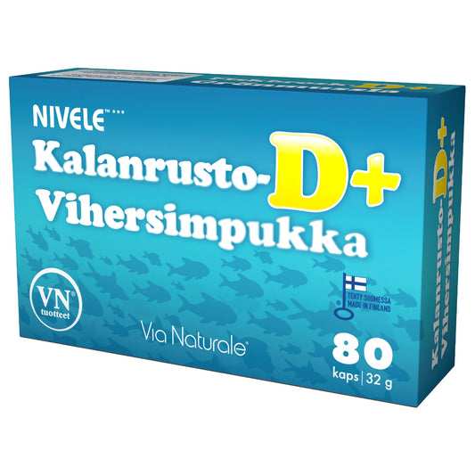 Via Naturale Nivele Kalanrusto-Vihersimpukka+D 80 kaps