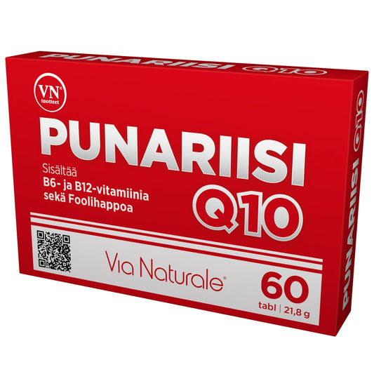 Via Naturale Punariisi Q10+B6+B12+Foolihppo 60 tabl