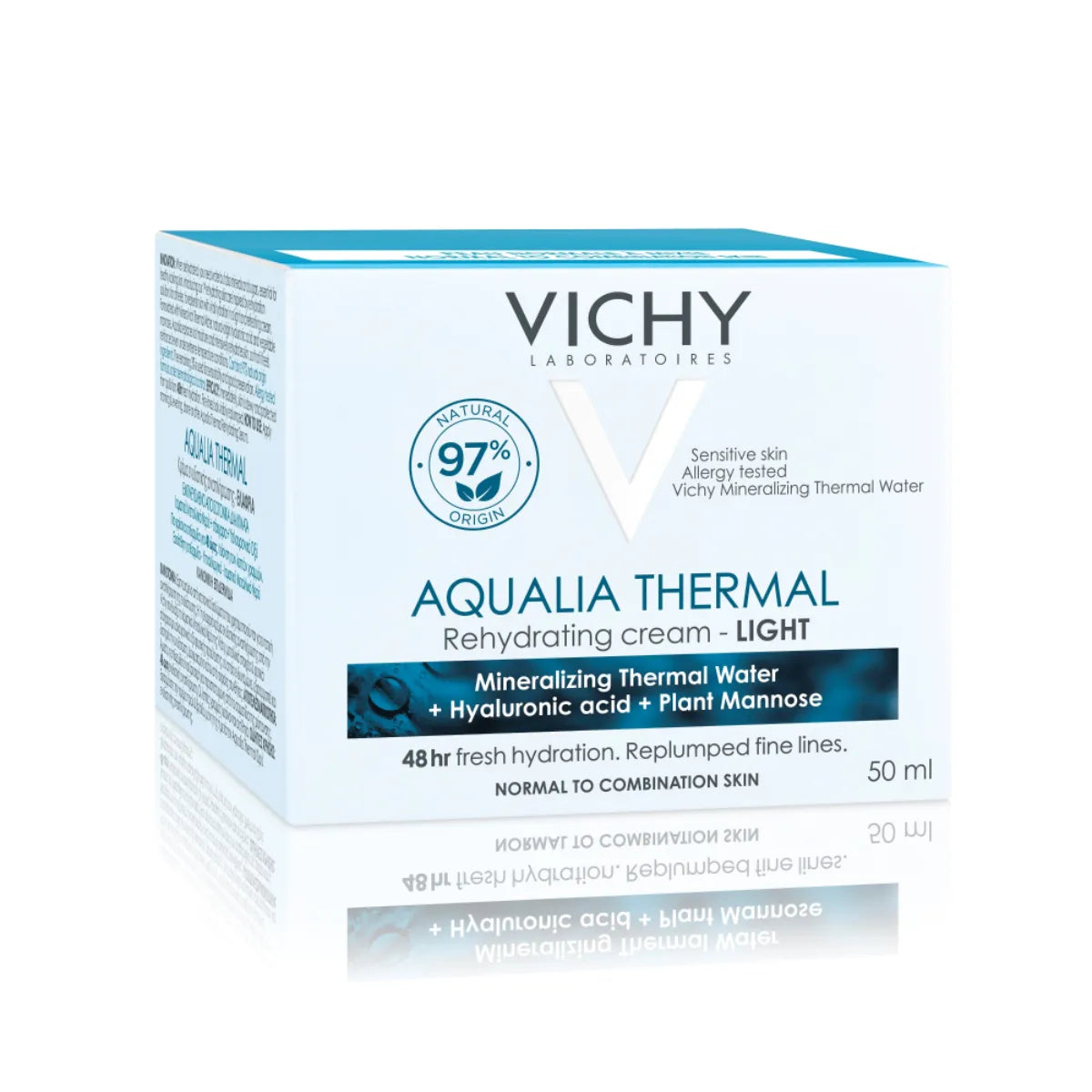 VICHY Aqualia Thermal Rehydrating Cream Light 50 ml – sisältää hyaluronihappoa