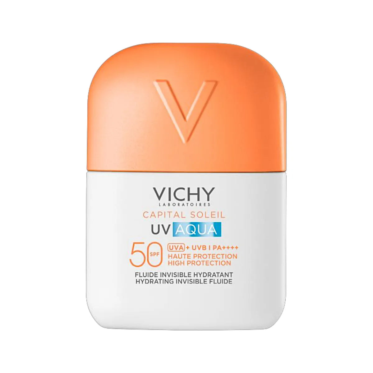 Vichy Capital Soleil UV-Aqua Invisible Fluid SPF50 aurinkosuojavoide 50 ml – näkymätön suoja kasvoille