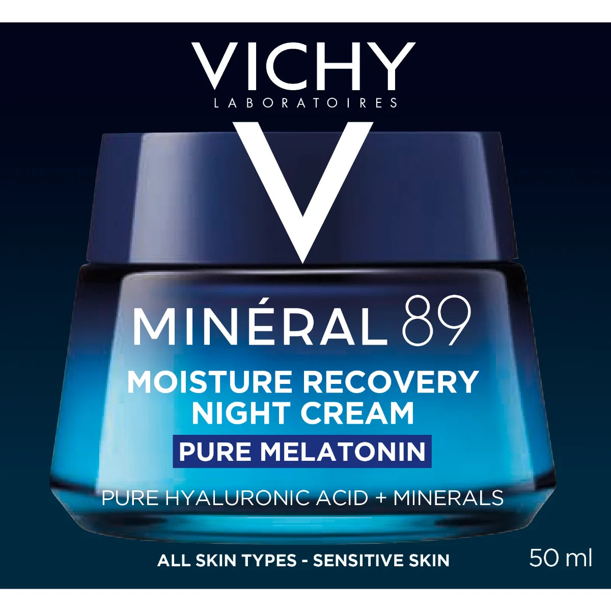 Vichy Minéral 89 Moisture Recovery yövoide syväkosteuttaa yön aikana ihoa