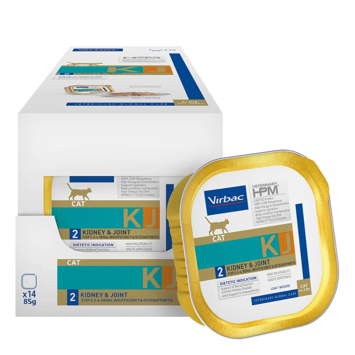 Virbac Cat Kidney & Joint loaf 14x85 g