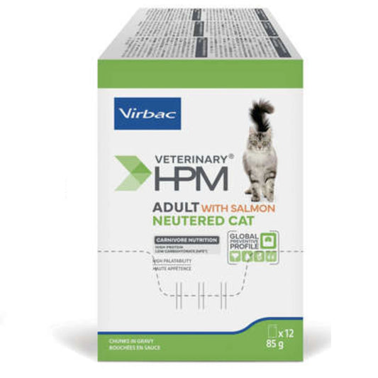 Virbac Cat Adult Neutered Salmon märkäruoka kissoille