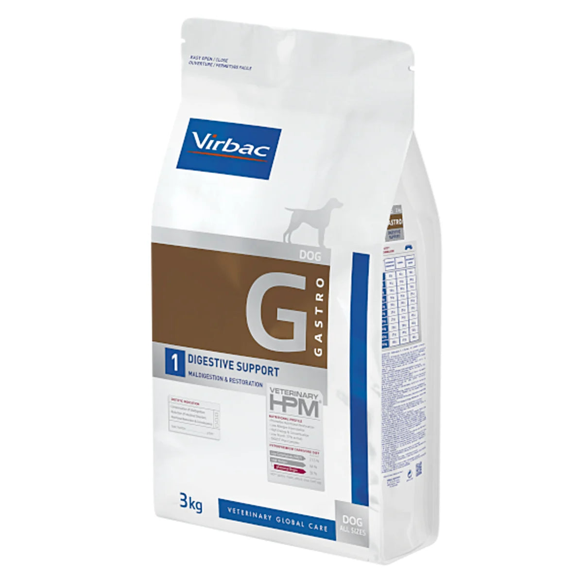 Virbac Dog Digestive Support G – Täysravinto koiran ruoansulatuksen tueksi, 3 kg
