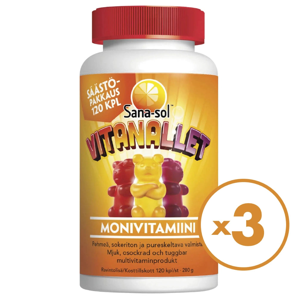 SANA-SOL Vitanallet 3x120 kpl