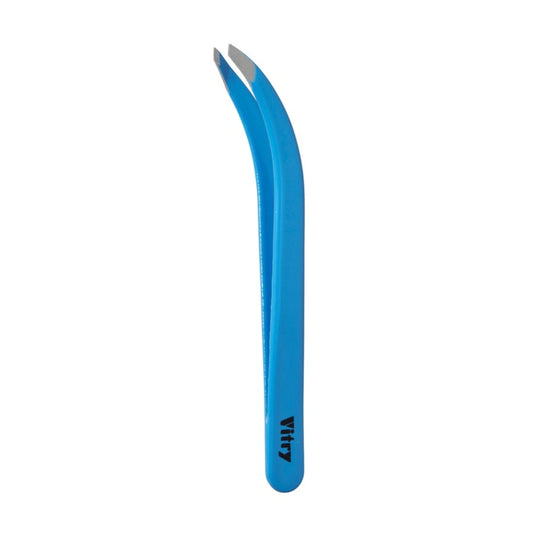 Vitry Club Crab Blue Slant Ends Tweezer 1 kpl
