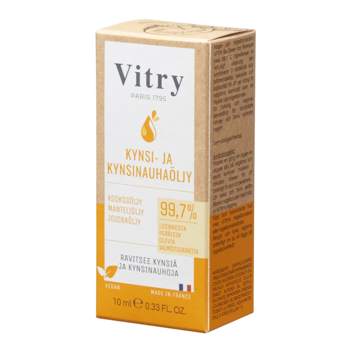 Vitry Nail And Cuticle Oil 10 ml