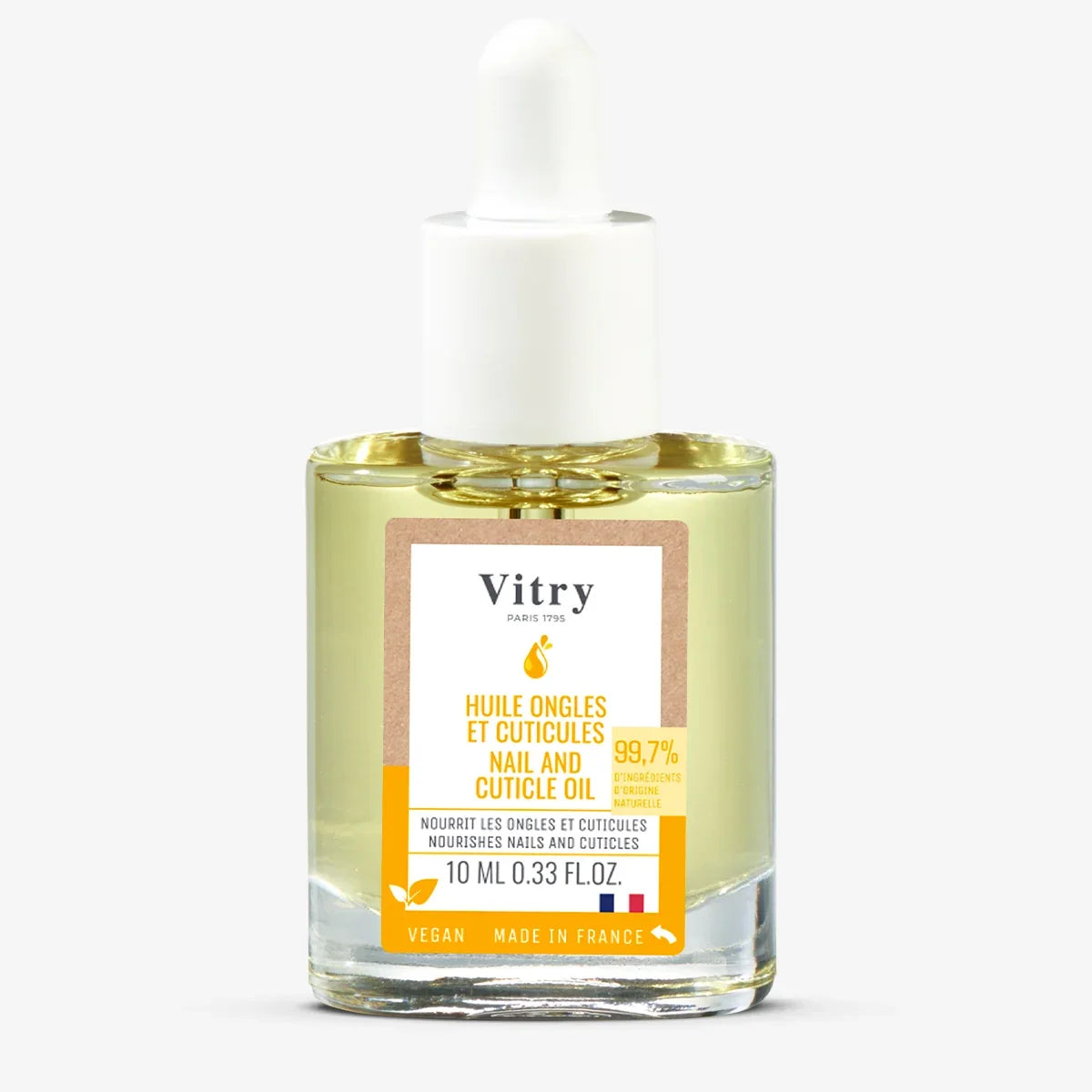 Vitry Nail And Cuticle Oil – kosteuttava ja suojaava kynsinauhaöljy