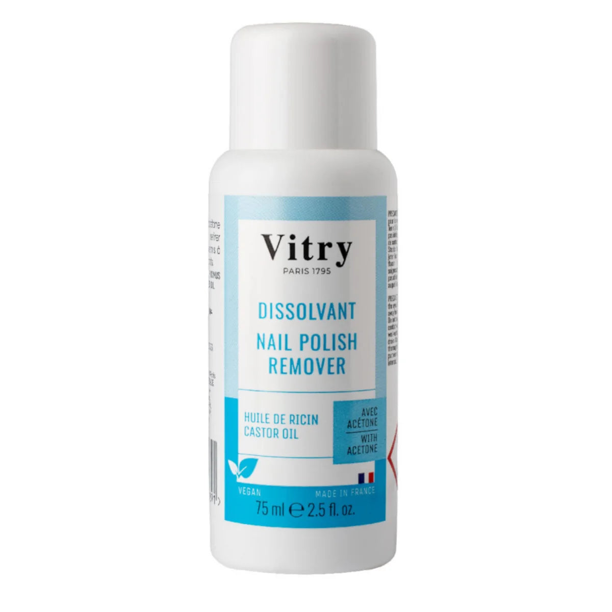 Vitry Nailpolish Remover With Acetone 75 ml kynsilakanpoistoaine