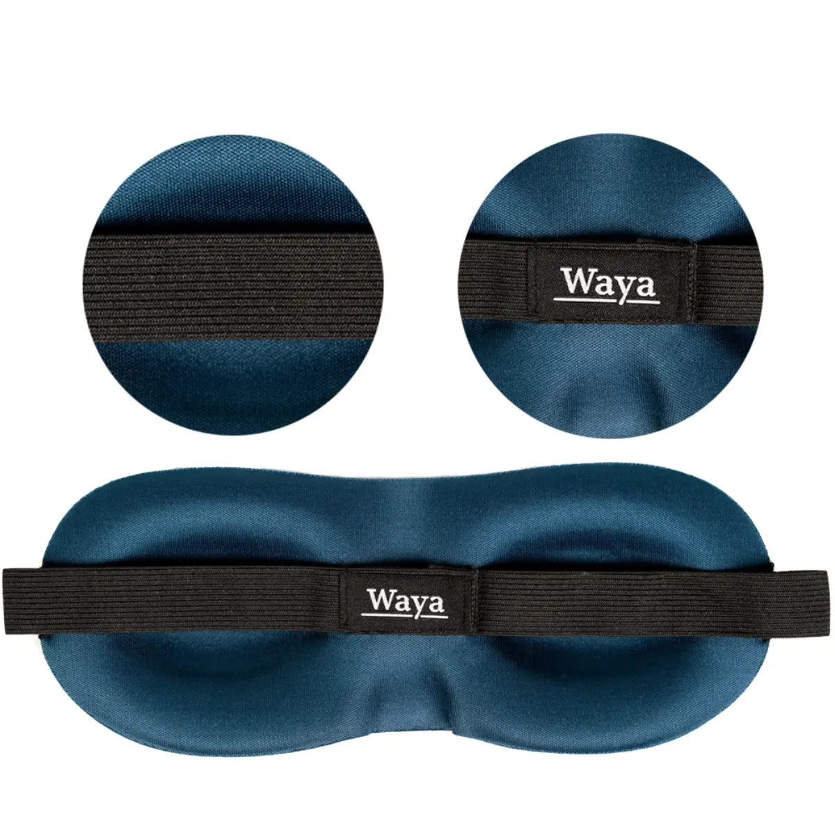 WAYA Comfort 3D-unimaski sininenWAYA Comfort 3D-unimaski sininen, pehmeä sisäpuoli