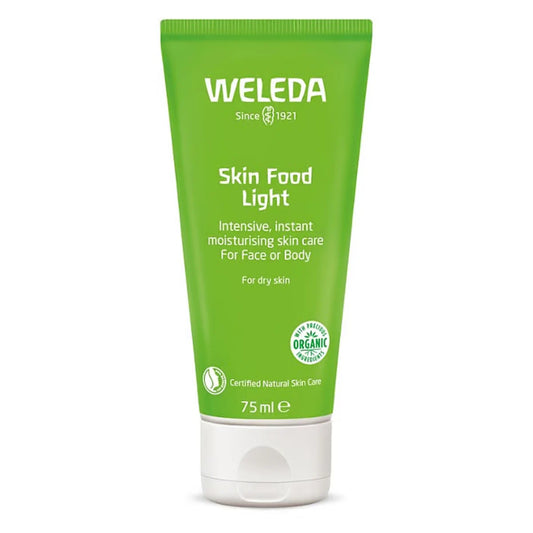 Weleda Skin Food Light 75 ml kevyt, välittömästi ravitseva hoitovoide kuivalle iholle