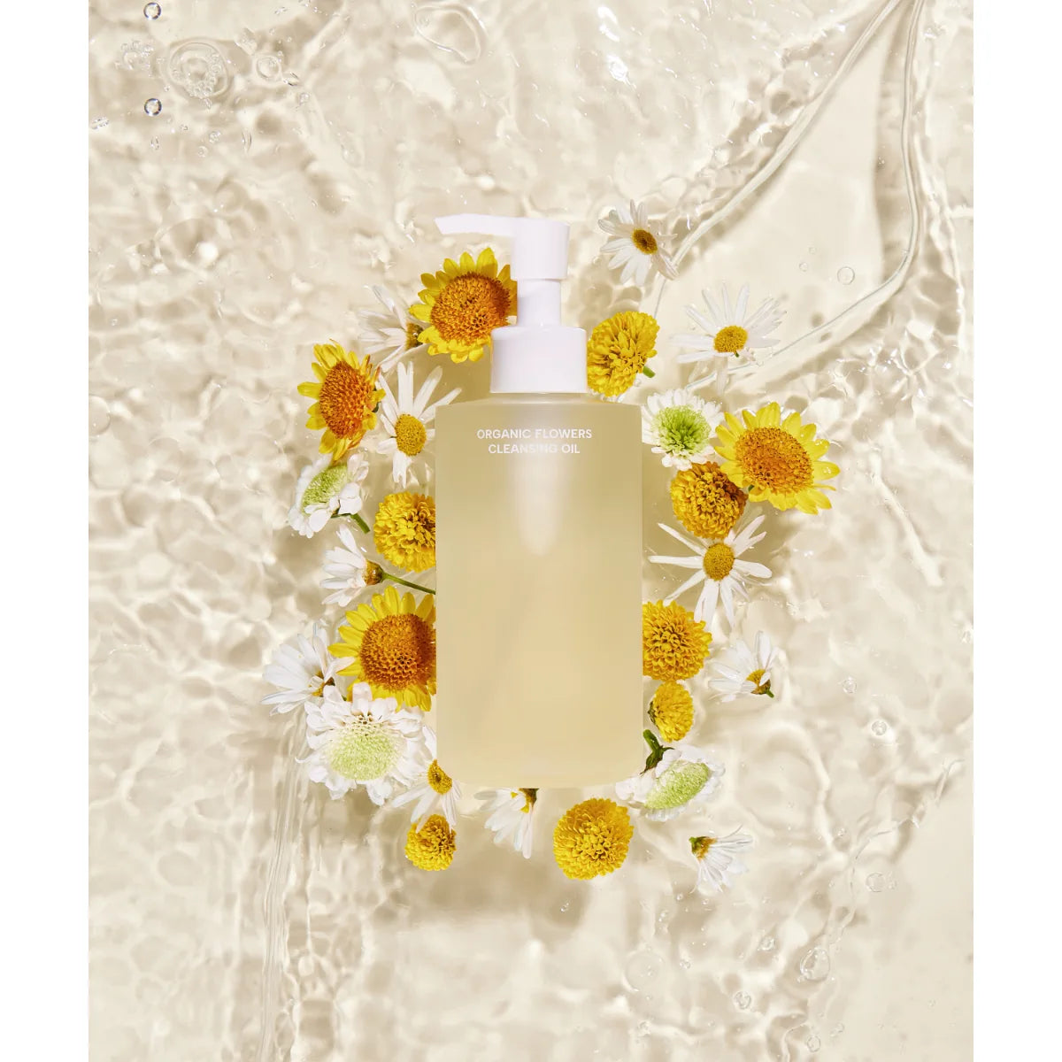 Whamisa Organic Flowers Cleansing Oil 260 ml sisältää kasviuutteita