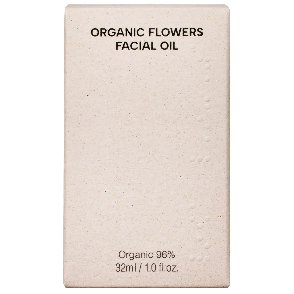 Whamisa Organic Flowers Facial Oil Deep Rich 32 ml ympäristöystävällinen pakkaus