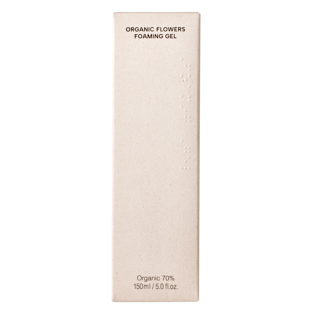 Whamisa Organic Flowers Foaming Gel 150 ml pakkaus