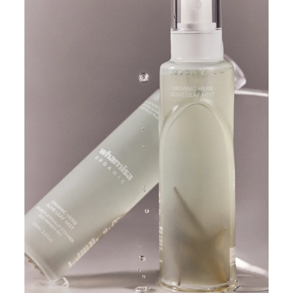 Whamisa Organic Flowers Olive Leaf Mist suihkepullo