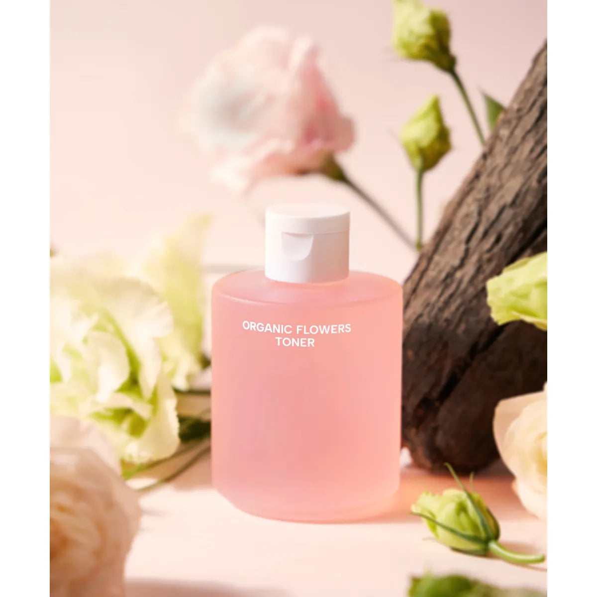 Whamisa Organic Flowers Toner Deep Rich -kasvovesi 200 ml – fermentoitua korealaista kosmetiikkaa