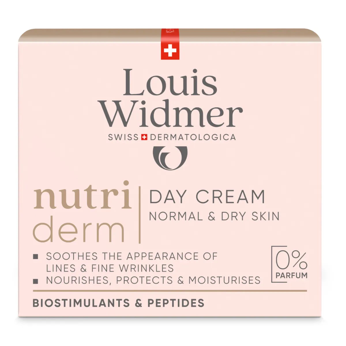 Widmer Nutriderm Day Cream hajusteeton 50 ml ravitseva, suojaava ja kosteuttava päivävoide