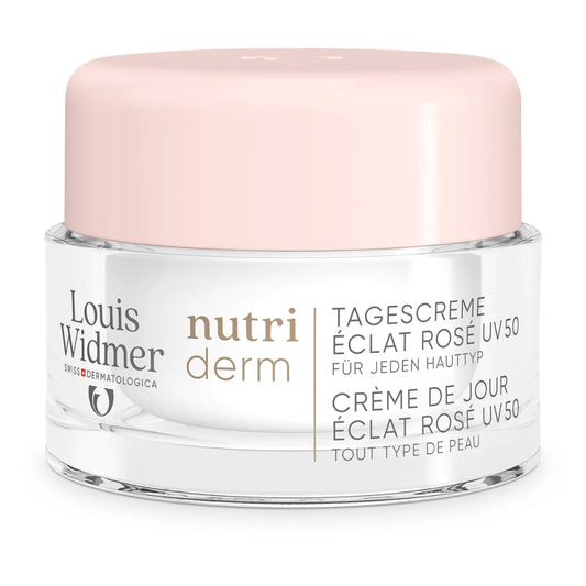 Widmer Nutriderm Day Cream Eclat Rose UV 50 hajusteeton 50 ml