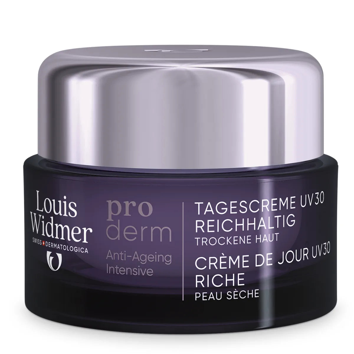 Widmer Proderm Day Cream UV 30 Rich hajusteeton 50 ml – päivävoide aurinkosuojalla kuivalle iholle