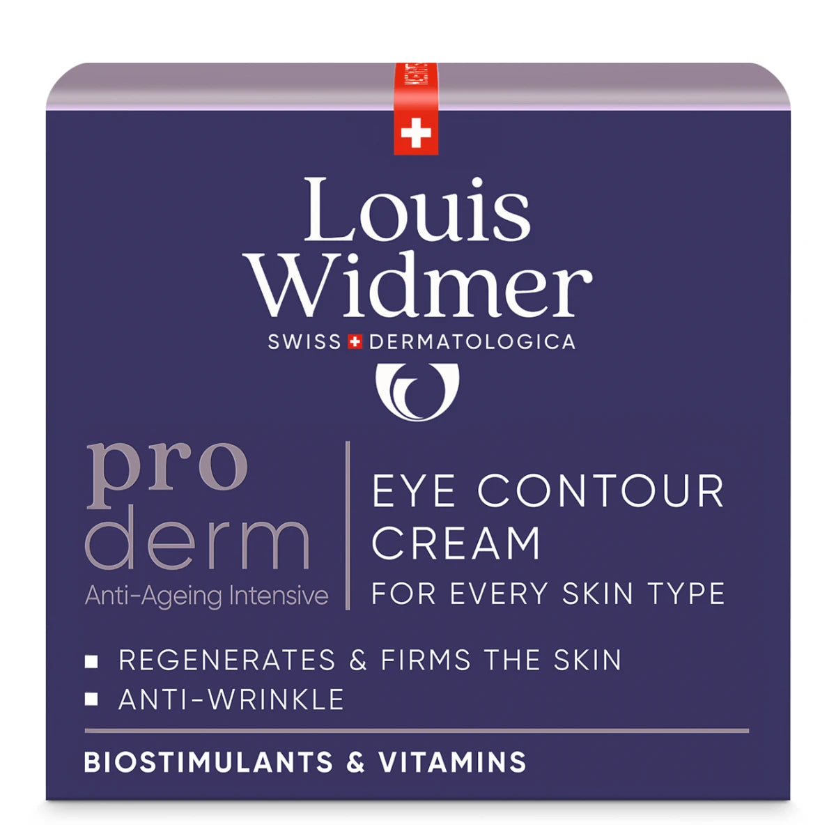 Widmer Proderm Eye Contour Cream, 30 ml – Kiinteyttävä ja ravitseva anti-age -silmänympärysvoide, hajustettu