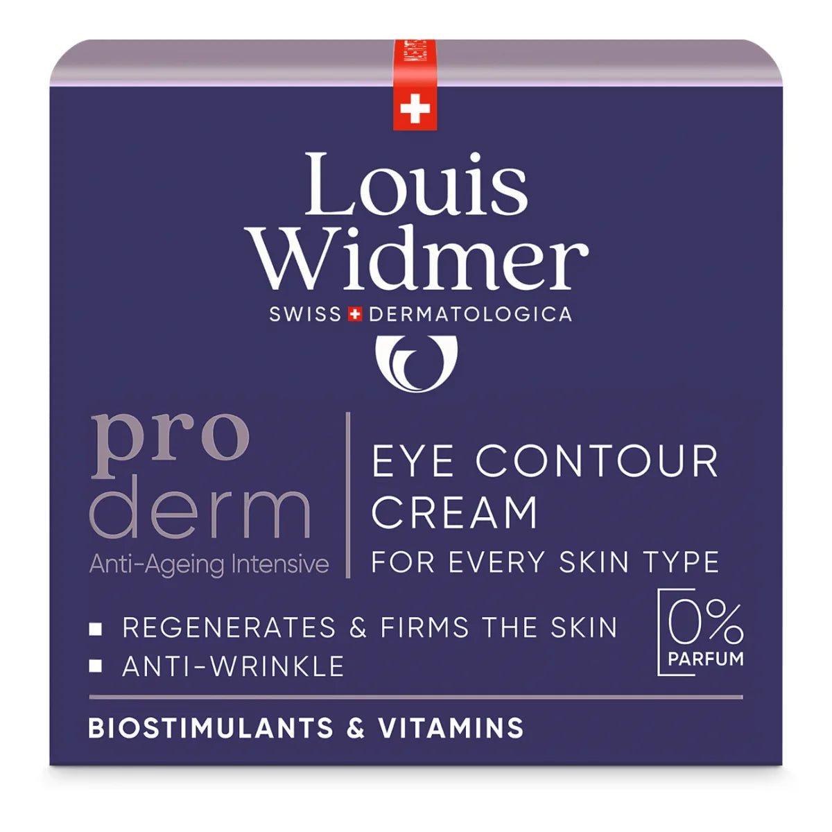 Widmer Proderm Eye Contour Cream 30 ml – Hajusteeton silmänympärysvoide
