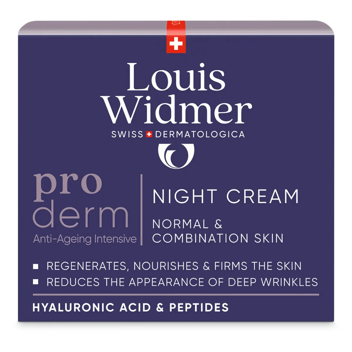 Widmer Proderm Night Cream 50 ml – miedosti hajustettu yövoide normaalille ja sekaiholle