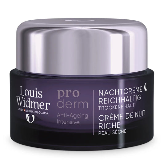 Widmer Proderm Night Cream Rich 50 ml – Täyteläinen yövoide kuivalle iholle