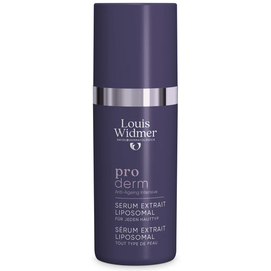 Widmer Proderm Serum Extrait Liposomal hajusteeton 30 ml – tehoseerumi ikääntymisen merkkeihin