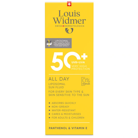 Widmer all day SPF50+ hajusteeton 100 ml
