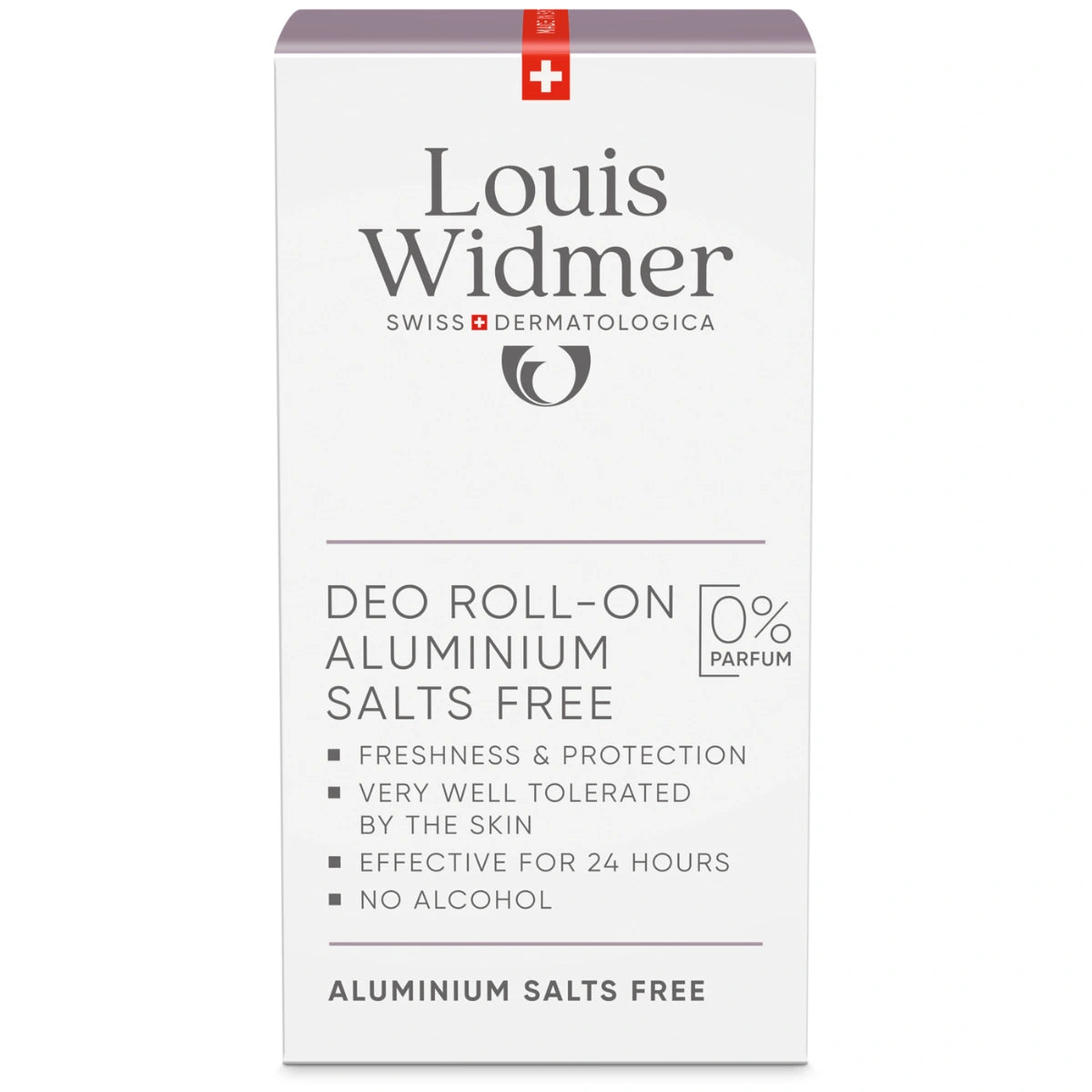 Widmer deo roll-on aluminium salts free hajusteeton 50 ml