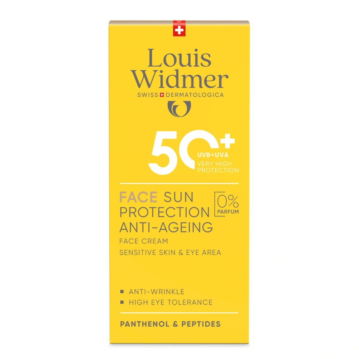 Widmer sun protection face anti-ageing 50+ hajusteeton 50 ml
