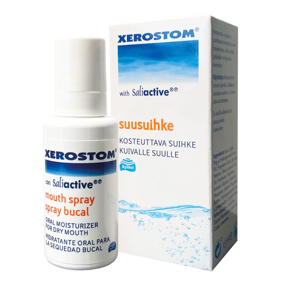 XEROSTOM Spray kuivan suun kosteuttamiseen 