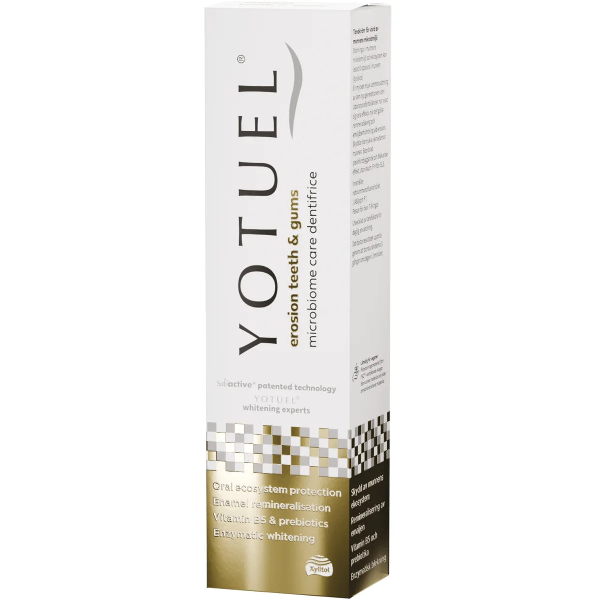 YOTUEL Erosion hammastahna 100 g valkaisee ja vahvistaa kiillettä