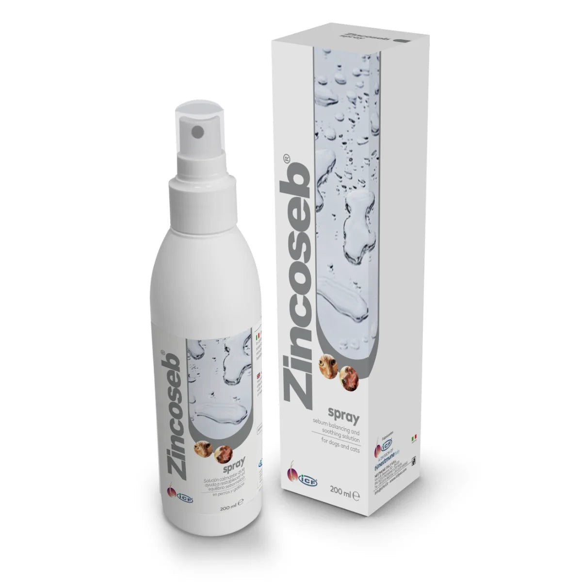ZINCOSEB spray tasapainottava suihke 200 ml
