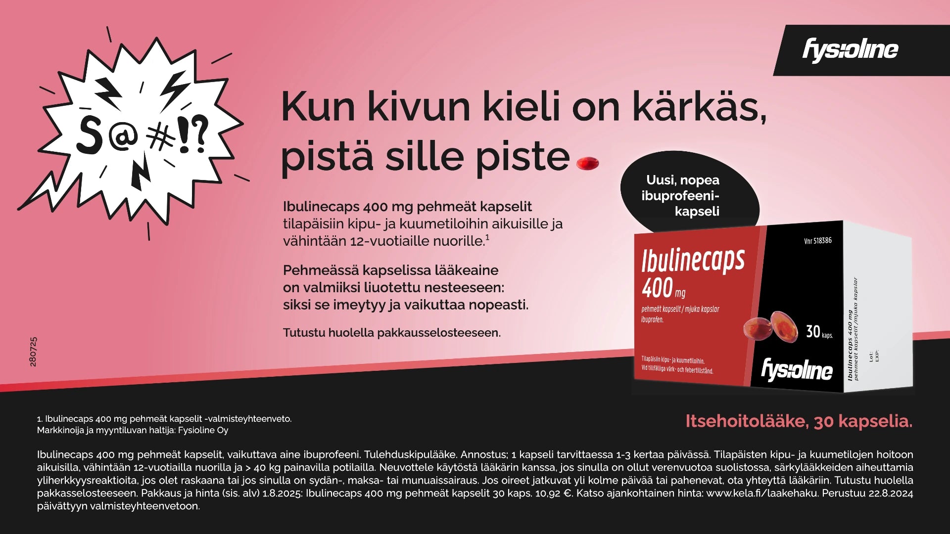 Ibulinecaps pehmeät kapselit