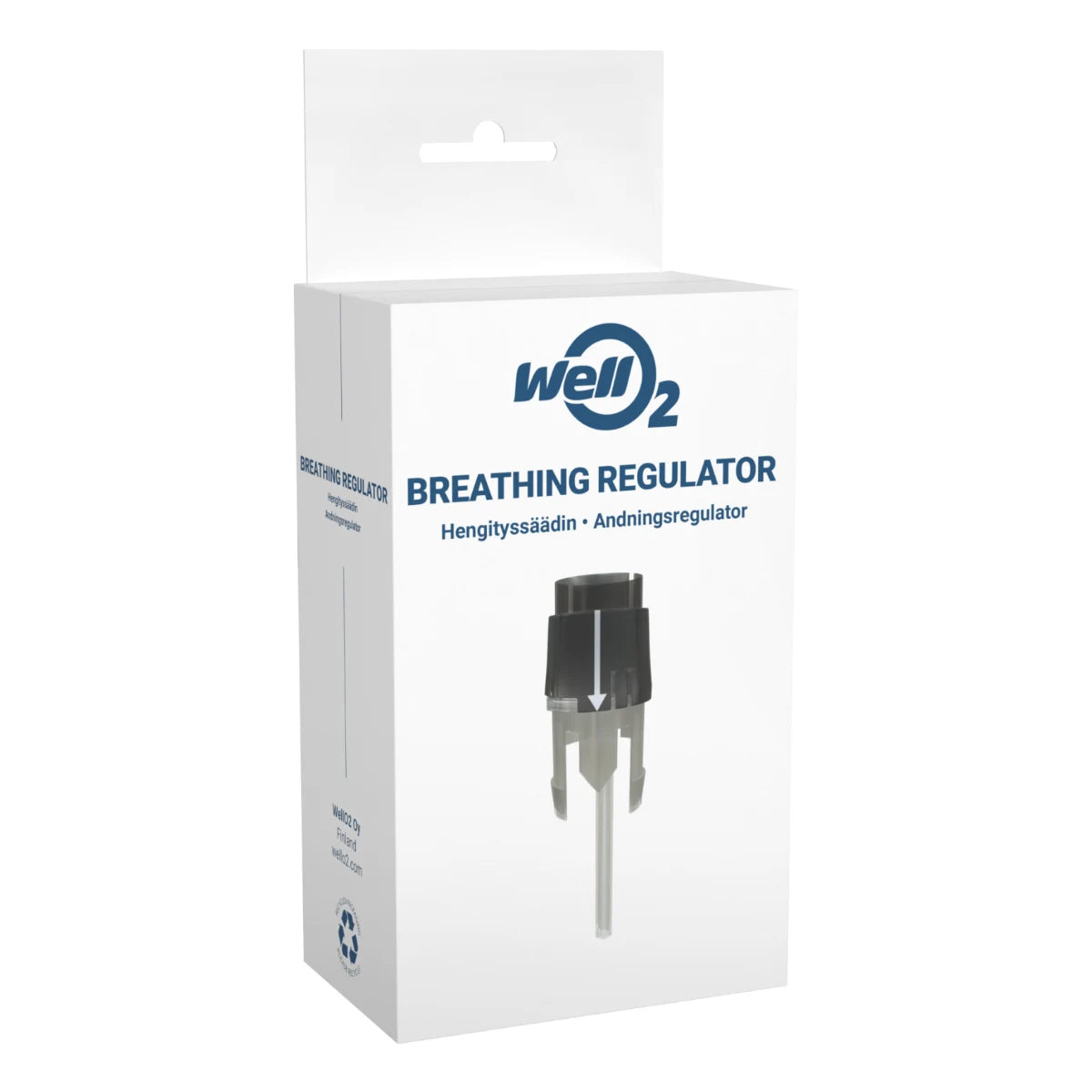 WELLO2  hengityssäädin pakkaus
