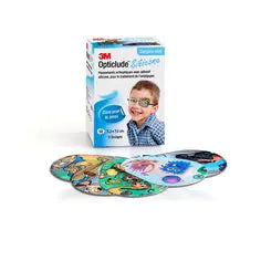 3M OPTICLUDE Silicone midi silmälappu peittohoitoon lajitelma pojille 50 kpl