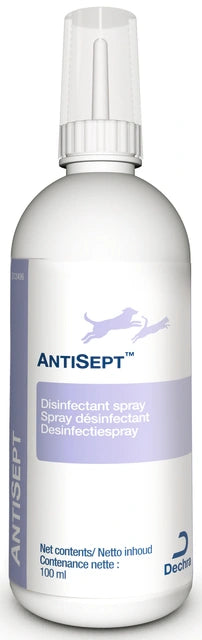 ANTISEPT 0,05 % VET Desinfioiva suihke eläimille 100 ml