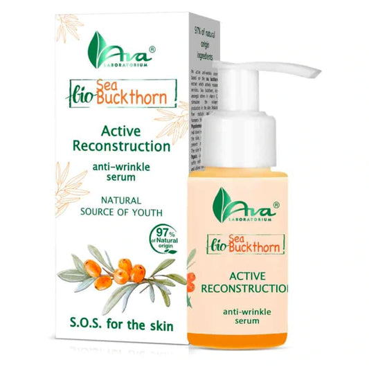 AVA Bio Sea Buckthorn Active Reconstruction Anti-Wrinkle Serum ikääntyvälle iholle
