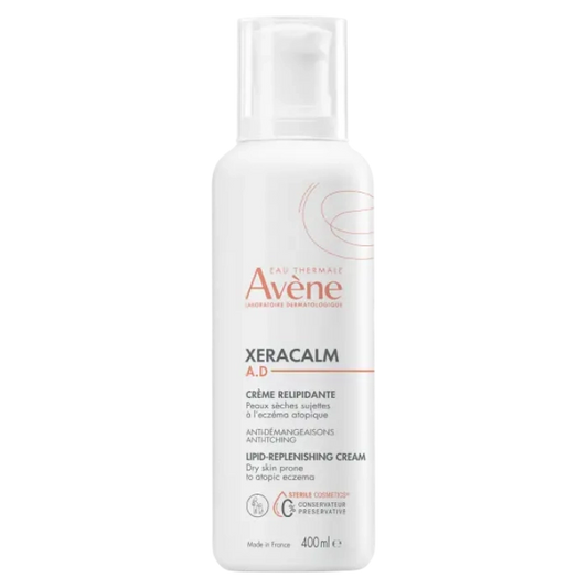 AVENE Xeracalm A.D Cream hoitovoide kuivalle, atooppiselle, kutisevalle ja ärtyneelle iholle 400 ml