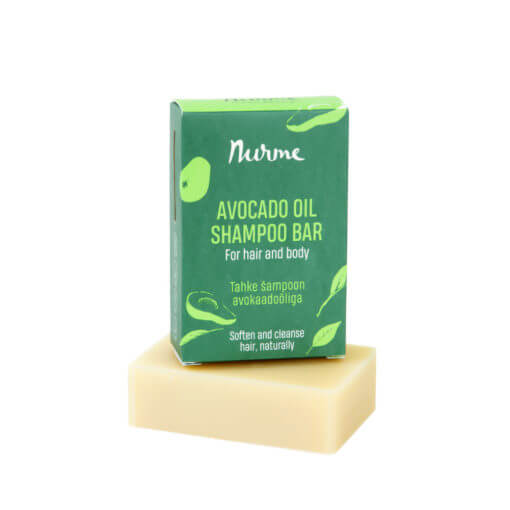 NURME Avocado oil shampoopala kiillottomille hiuksille 100g